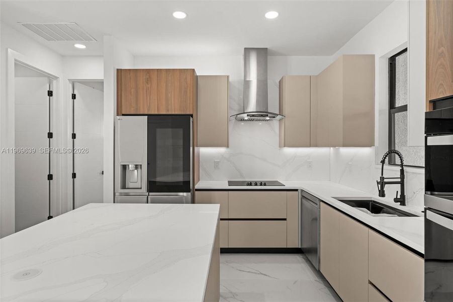 Furnished interior view inside a new home in , Cape Coral (Image 7).