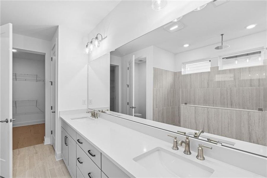 Furnished interior view inside a new home in Maple Grove at Towne Lake, Woodstock (Image 7).