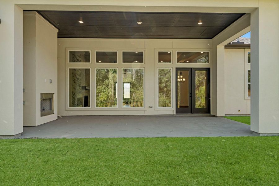 Rear Covered Patio Rear Covered Patio