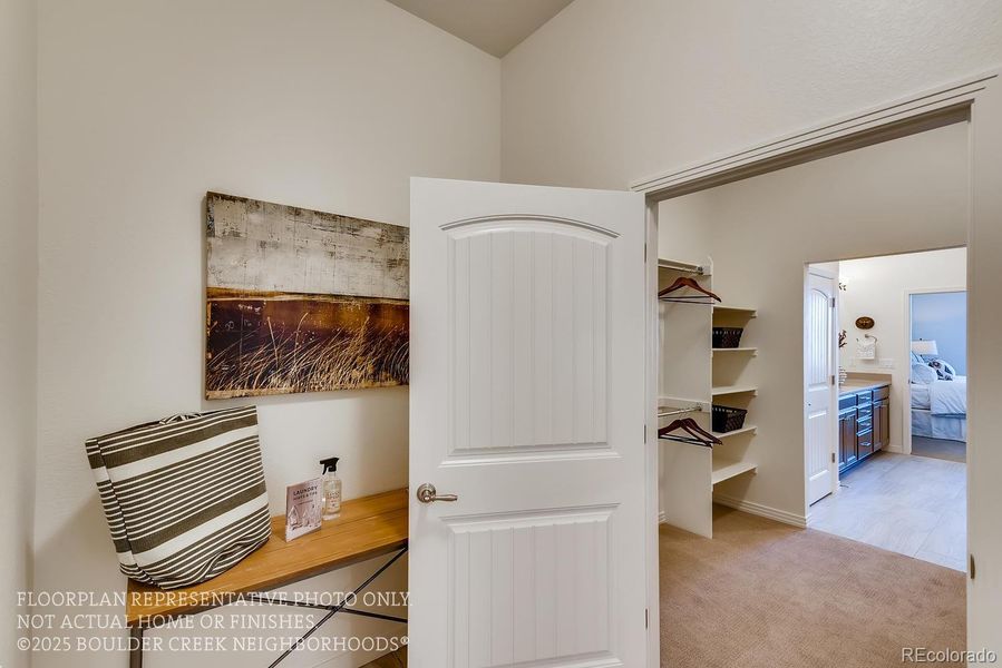 Furnished interior view inside a new home in , Westminster (Image 44).