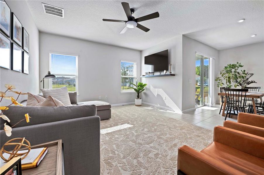 Furnished interior view inside a new home in , Daytona Beach (Image 16).