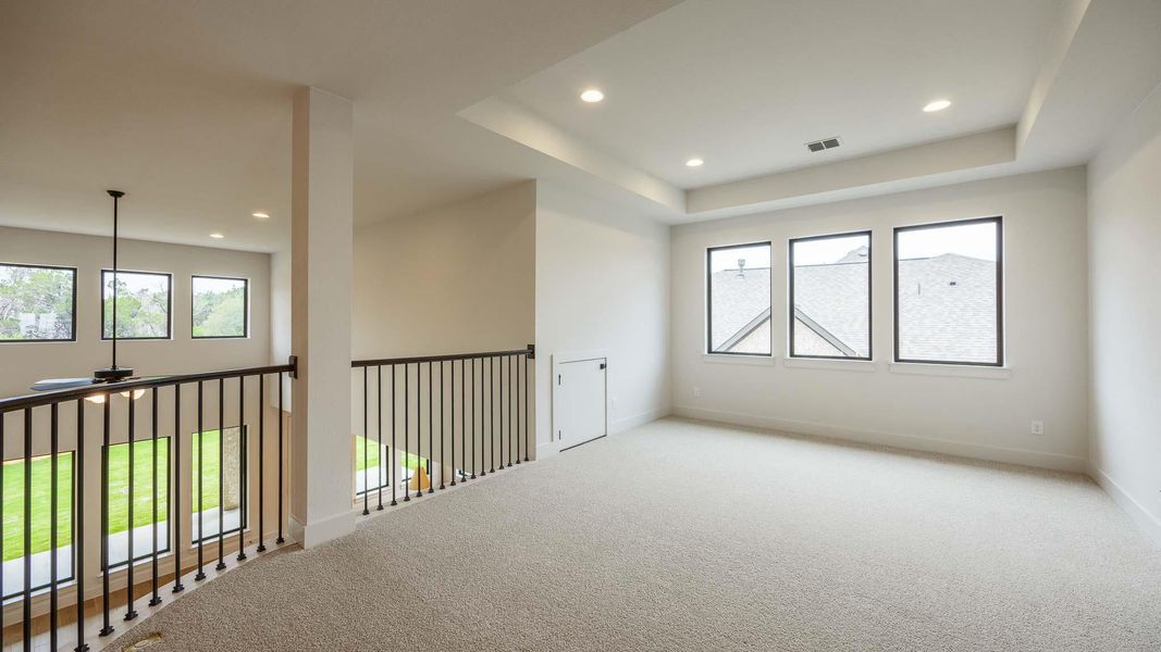 Spacious, unfurnished interior of a new home in Parkside On The River, Georgetown (Image 9). Spacious, unfurnished interior of a new home in Parkside On The River, Georgetown (Image 9).