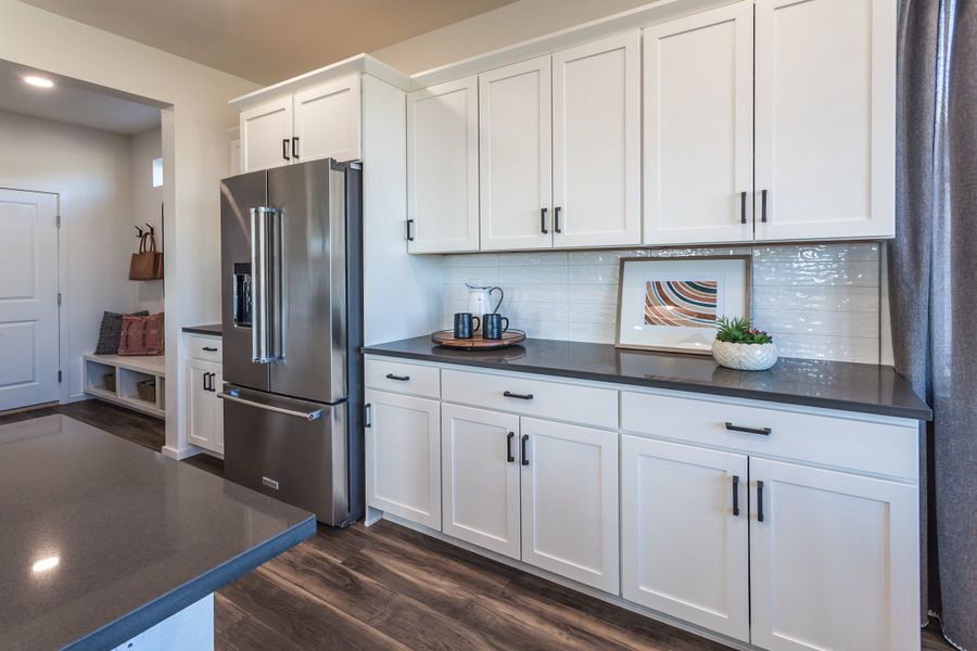 Representative furnished interior of a home built from the Twain by Hartford Homes in Trailside, Timnath (Image 47).