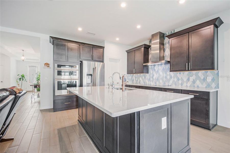 Furnished interior view inside a new home in Prairie Oaks, St. Cloud (Image 11).