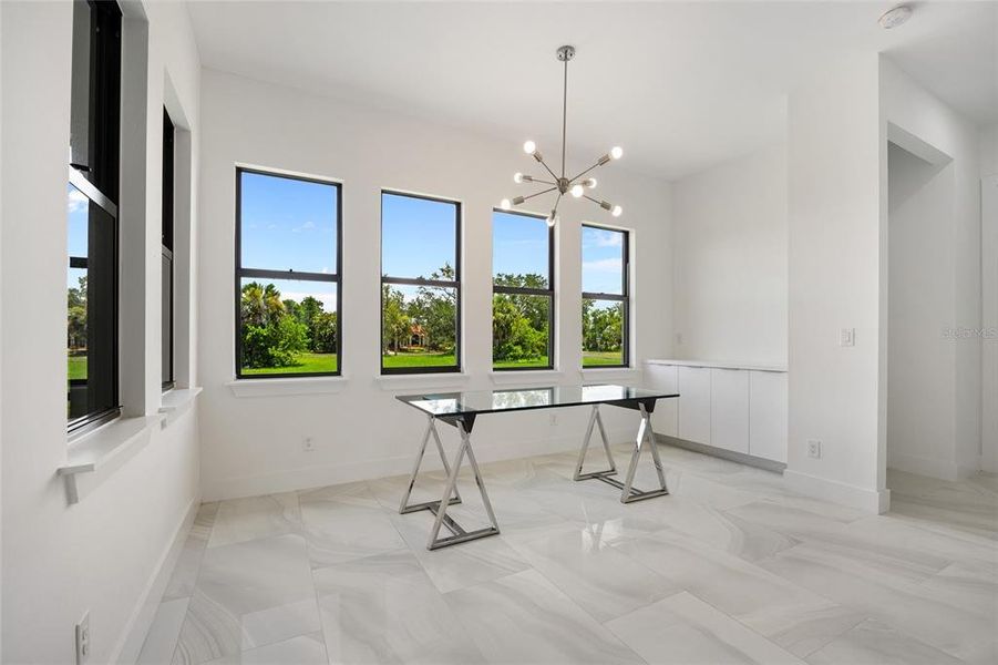 Furnished interior view inside a new home in , Punta Gorda (Image 8).