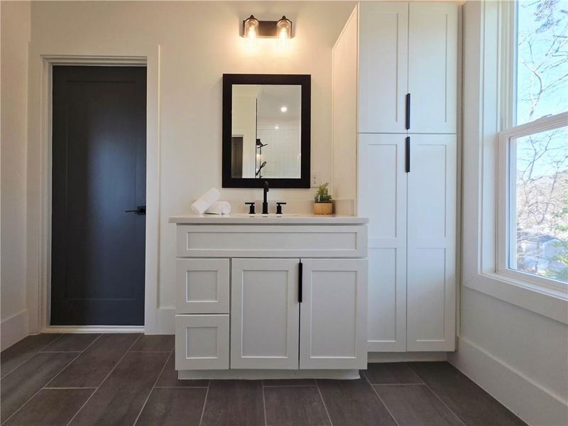 Furnished interior view inside a new home in , Atlanta (Image 40). Furnished interior view inside a new home in , Atlanta (Image 40).