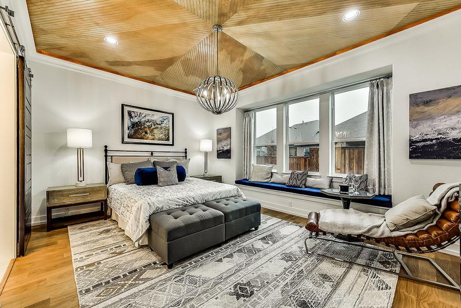 Representative furnished interior of a home built from the Grand South Pointe by Grand Homes in Grand Oaks, Celina (Image 11).