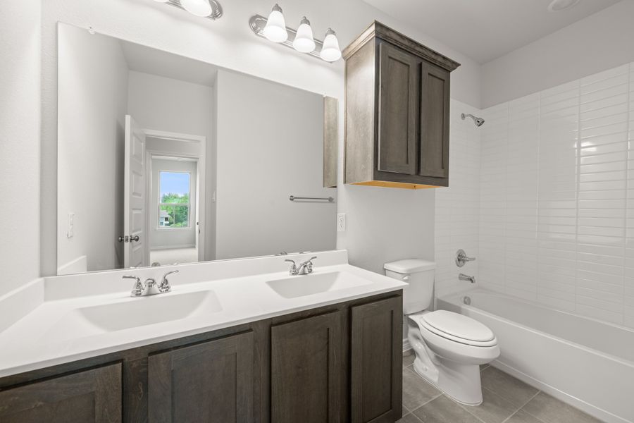 Furnished interior view inside a new home in Eagle Cove, Denton (Image 12). Furnished interior view inside a new home in Eagle Cove, Denton (Image 12).