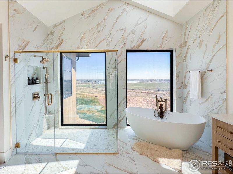 Furnished interior view inside a new home in , Longmont (Image 26).