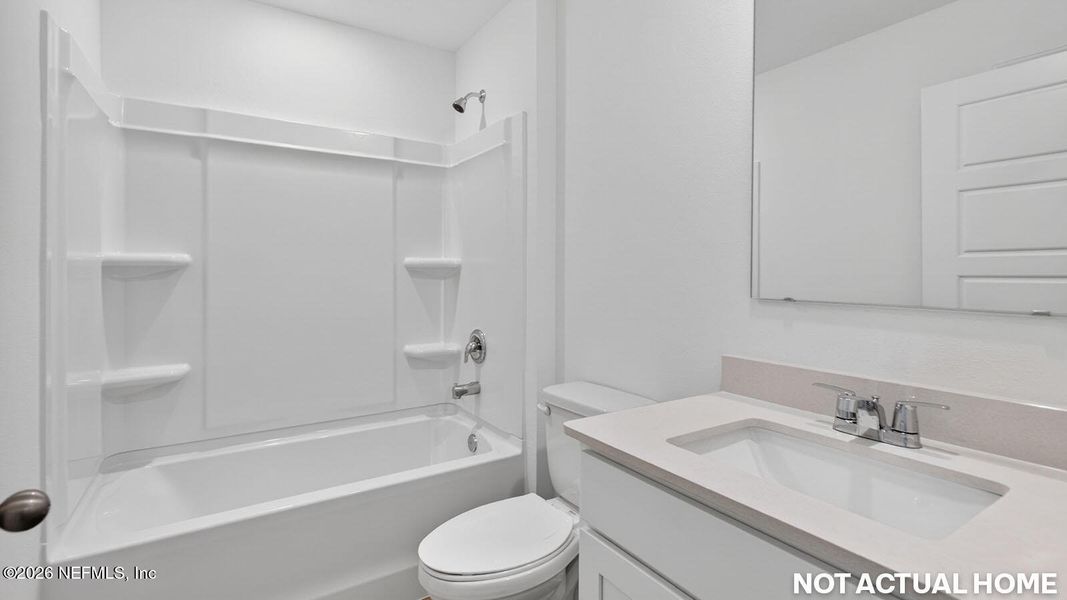 Furnished interior view inside a new home in The Arbors, Jacksonville (Image 9).