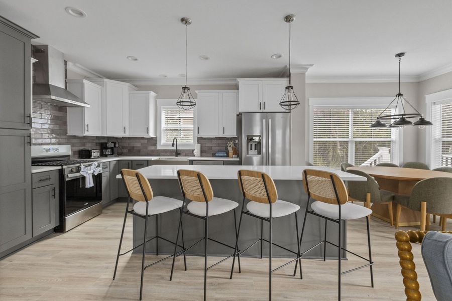 Furnished interior view inside a new home in , Edisto Island (Image 45).