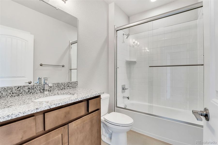 Furnished interior view inside a new home in , Monument (Image 6).