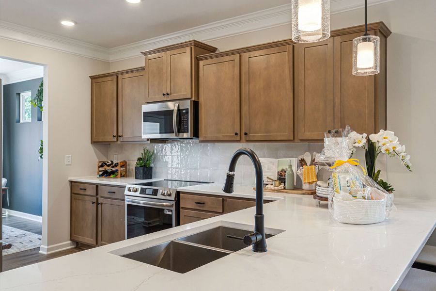 Furnished interior view inside a new home in Lemon Springs Estates, Sanford (Image 10).