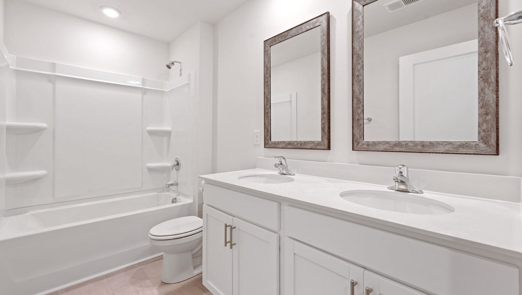 Furnished interior view inside a new home in Sage Grove, Lyman (Image 14).