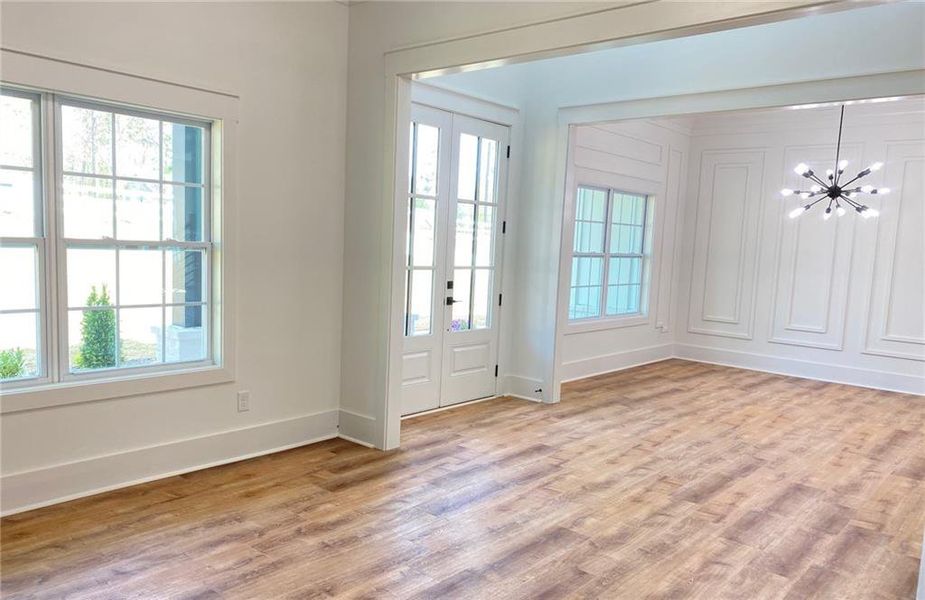 Spacious, unfurnished interior of a new home in , Snellville (Image 59).