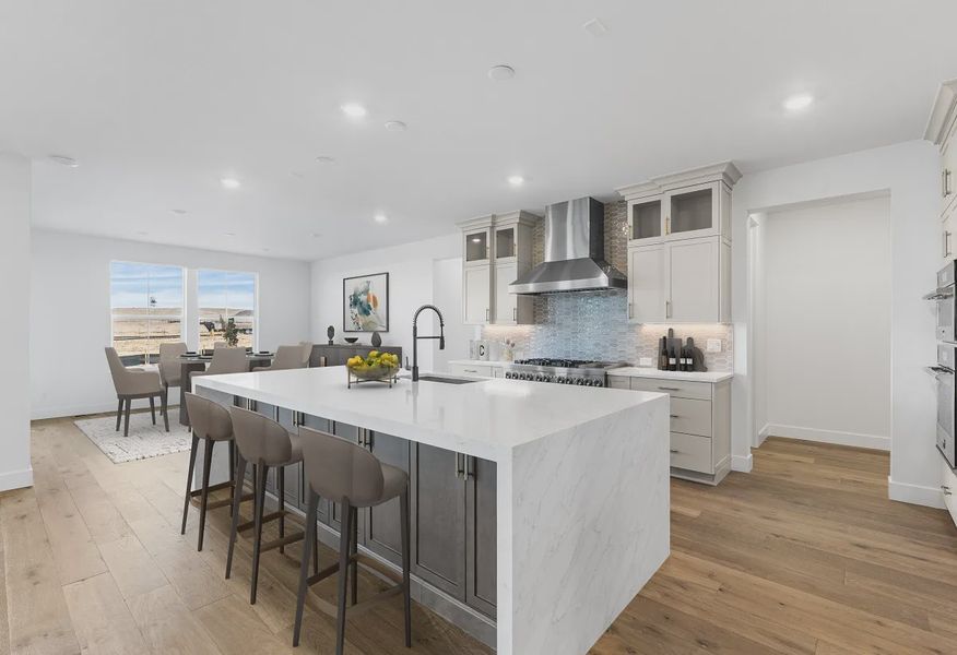 Homesite 3707 Kitchen + Dining - Virtually Staged - 4 of 15