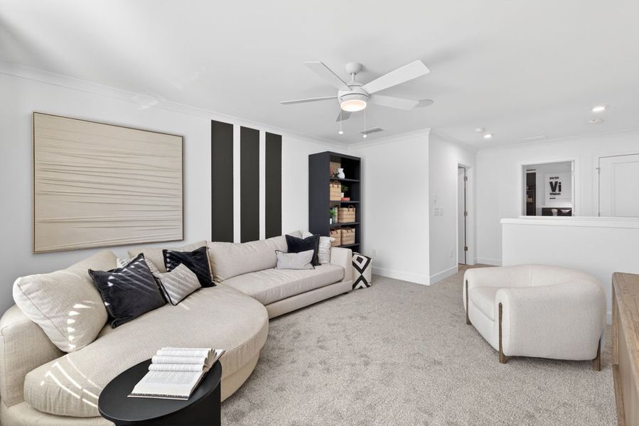 Representative furnished interior of a home built from the Valen by Pulte Homes in Linden Grove, Powder Springs (Image 18).