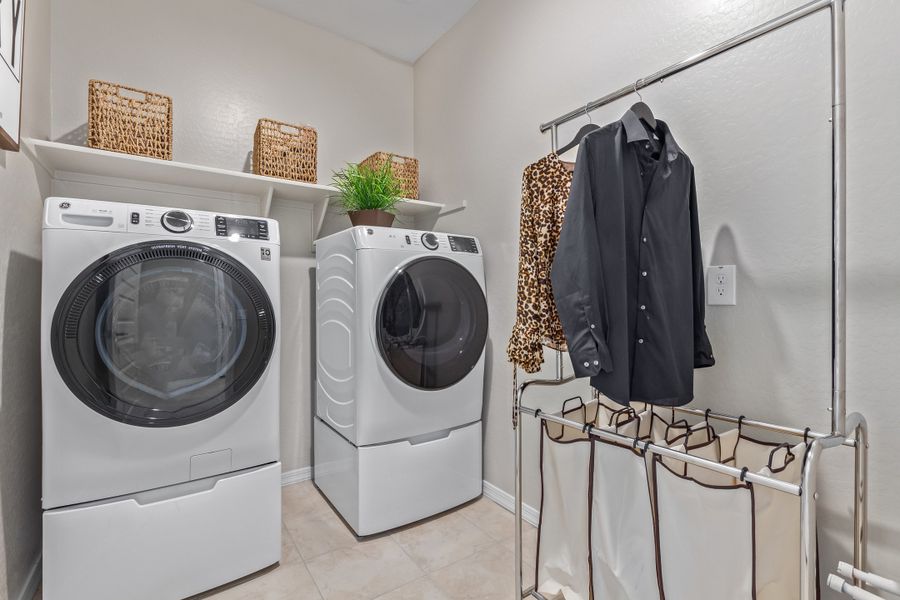 Furnished interior view inside a new home in Rancho Mercado, Surprise (Image 22).