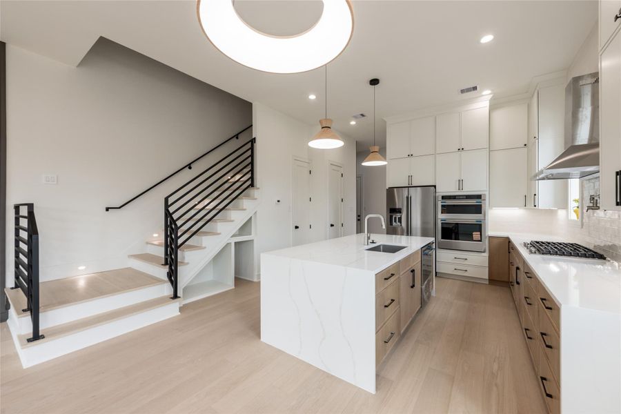 Furnished interior view inside a new home in , Houston (Image 10).