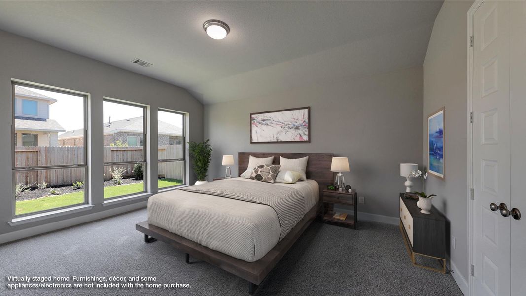 Representative furnished interior of a home built from the 2026W by Perry Homes in Veramendi, New Braunfels (Image 7).