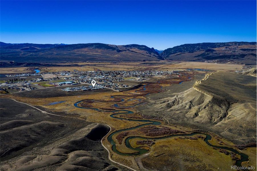 Aerial - Markers and outlines are to give a general idea of the property location and are not to be relied upon.