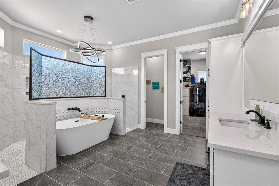 Furnished interior view inside a new home in , Waxahachie (Image 19). Furnished interior view inside a new home in , Waxahachie (Image 19).
