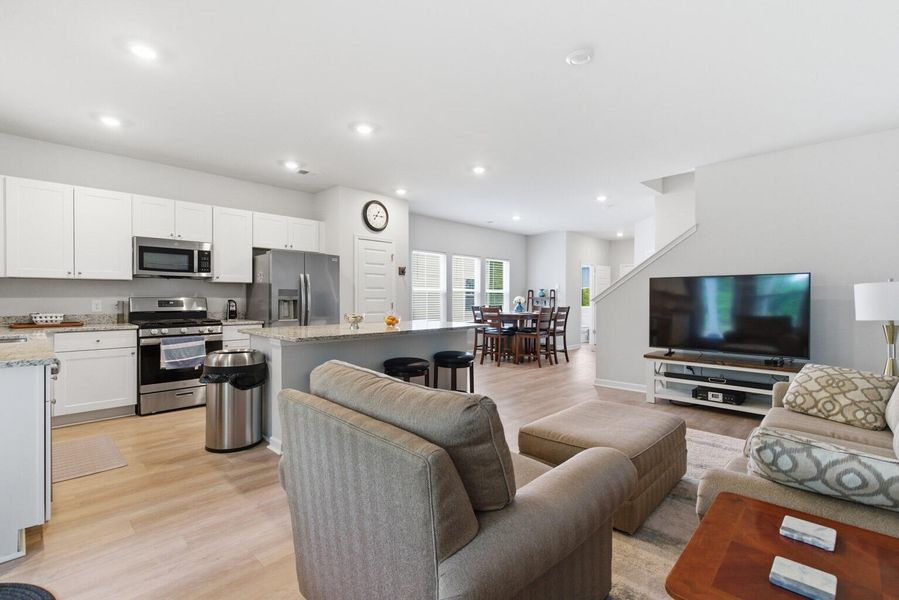 Furnished interior view inside a new home in , Charleston (Image 8).