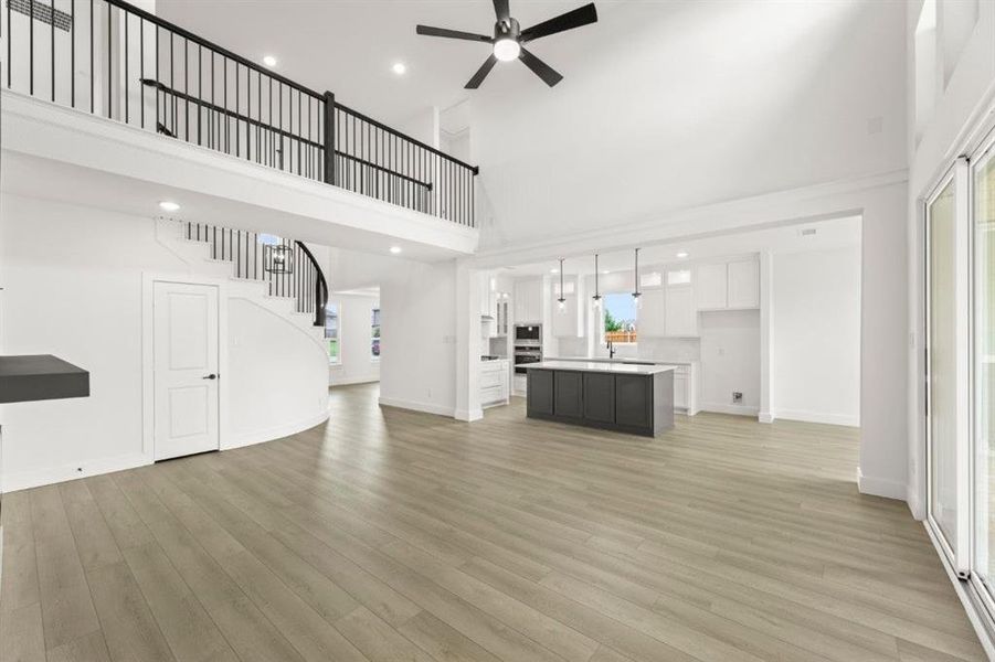 Furnished interior view inside a new home in Grayhawk Addition, Forney (Image 17).