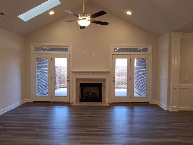Spacious, unfurnished interior of a new home in Weybridge, Burlington (Image 26). Spacious, unfurnished interior of a new home in Weybridge, Burlington (Image 26).