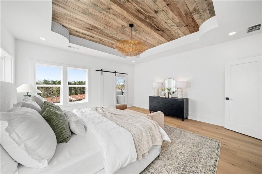Furnished interior view inside a new home in Echo at Crabapple, Milton (Image 32).