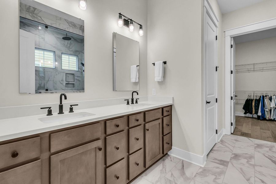 Furnished interior view inside a new home in , Summerville (Image 41).