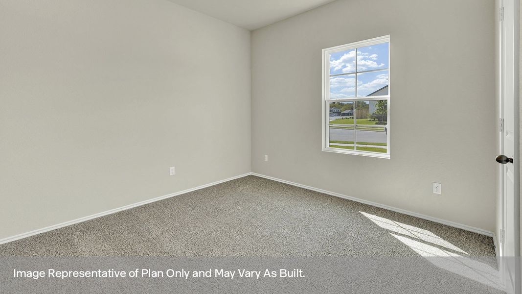 Representative unfurnished interior of a home built from the The Midland by D.R. Horton in Bollinger, Maxwell (Image 17).