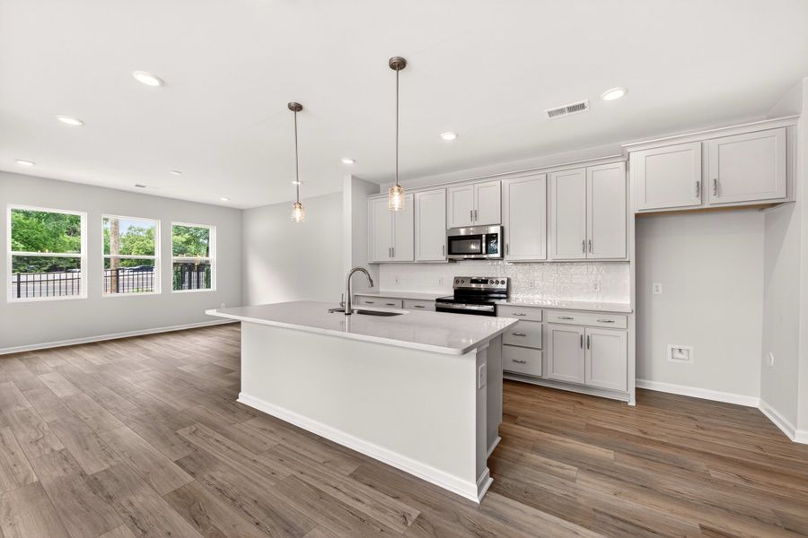 Furnished interior view inside a new home in Amplitude, Charlotte (Image 5).
