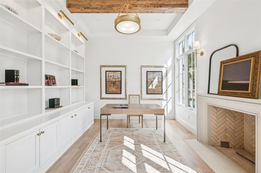 Furnished interior view inside a new home in , Keller (Image 6).