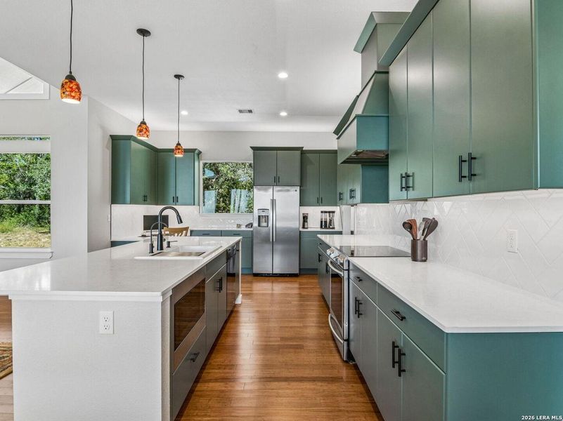 Furnished interior view inside a new home in , Spring Branch (Image 16).