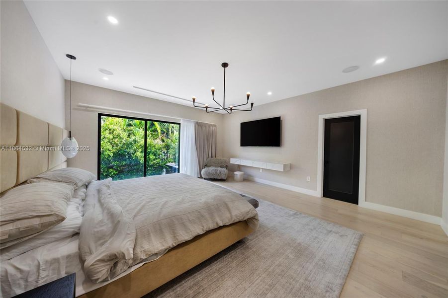 Furnished interior view inside a new home in , Miami (Image 46).