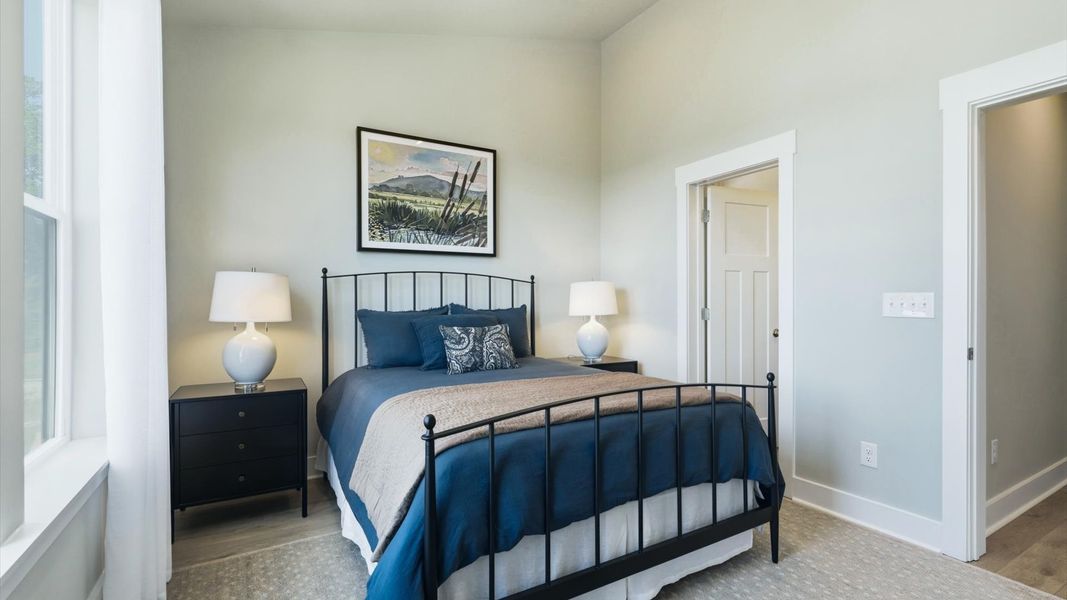 Furnished interior view inside a new home in Traynham Place, Greenville (Image 49).