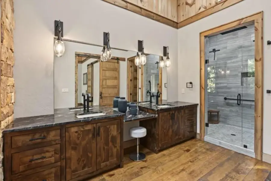 Furnished interior view inside a new home in , Blue Ridge (Image 16).