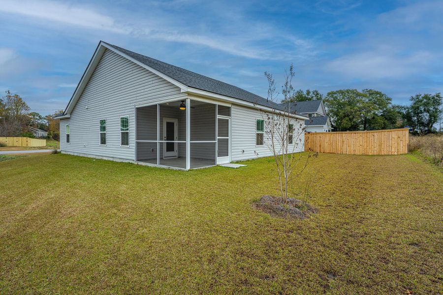 Exterior details and patio area of a home in , North Charleston (Image 22). Exterior details and patio area of a home in , North Charleston (Image 22).