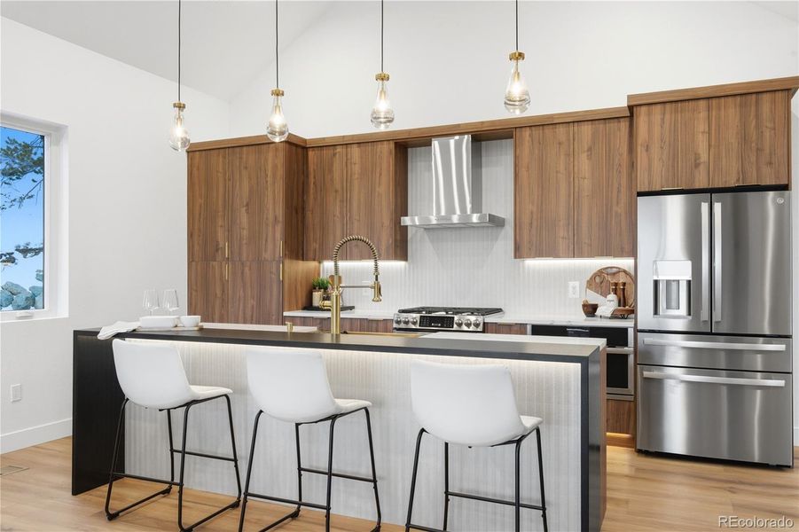 Furnished interior view inside a new home in , Idaho Springs (Image 16). Furnished interior view inside a new home in , Idaho Springs (Image 16).