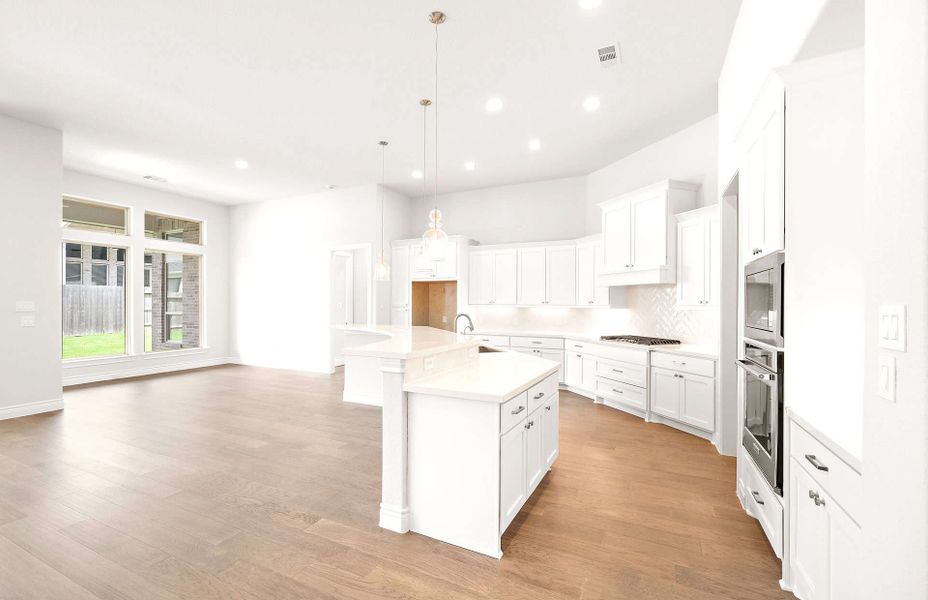 Representative furnished interior of a home built from the 3326AU by Ravenna Homes in Audubon 60′, Magnolia (Image 8).