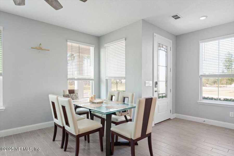 Furnished interior view inside a new home in , St. Augustine (Image 9). Furnished interior view inside a new home in , St. Augustine (Image 9).