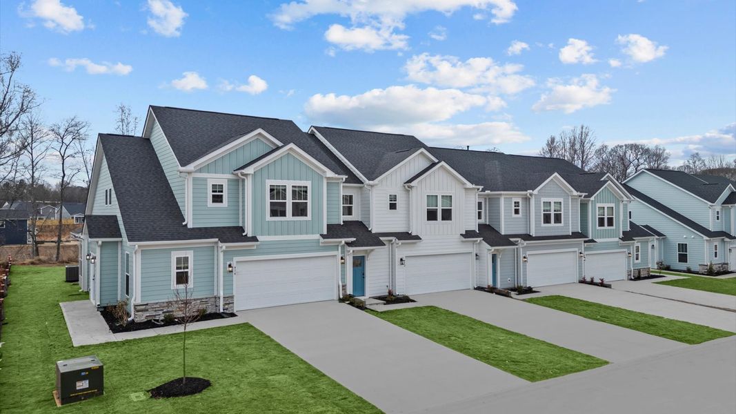 Stylish front elevation with accomplished design and high standards throughout