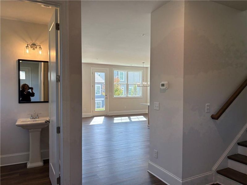 Furnished interior view inside a new home in , Marietta (Image 3).