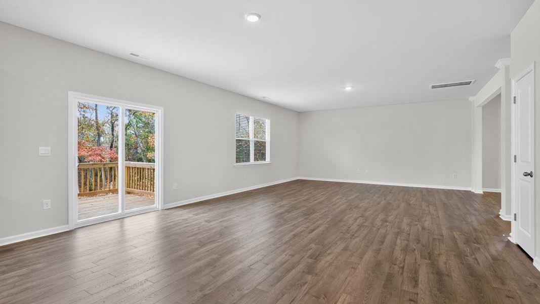 Spacious, unfurnished interior of a new home in Mason Ridge, Spring Lake (Image 14).
