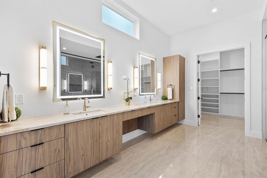 Furnished interior view inside a new home in , Dallas (Image 13). Furnished interior view inside a new home in , Dallas (Image 13).