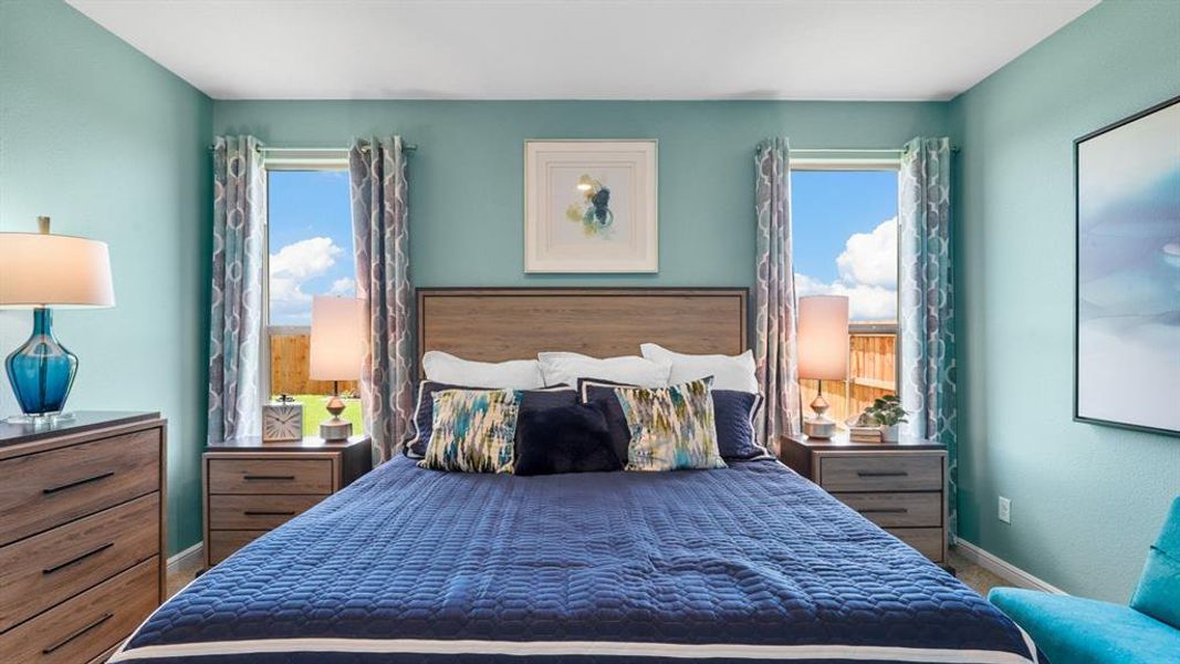 Furnished interior view inside a new home in Lankford Farms, Cleburne (Image 14).