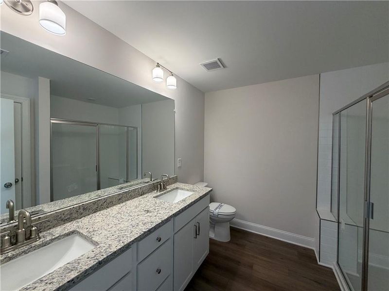 Furnished interior view inside a new home in , Dawsonville (Image 4).