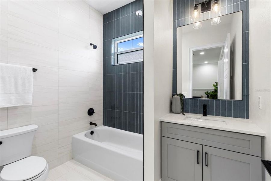 Furnished interior view inside a new home in , St. Petersburg (Image 44).