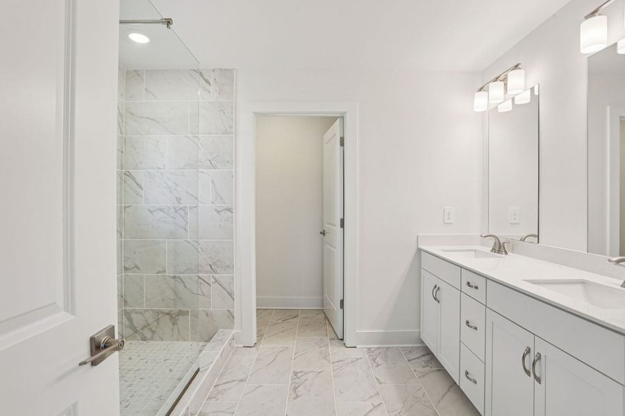 Furnished interior view inside a new home in Station Hill - Reserve Series, Franklin (Image 5).